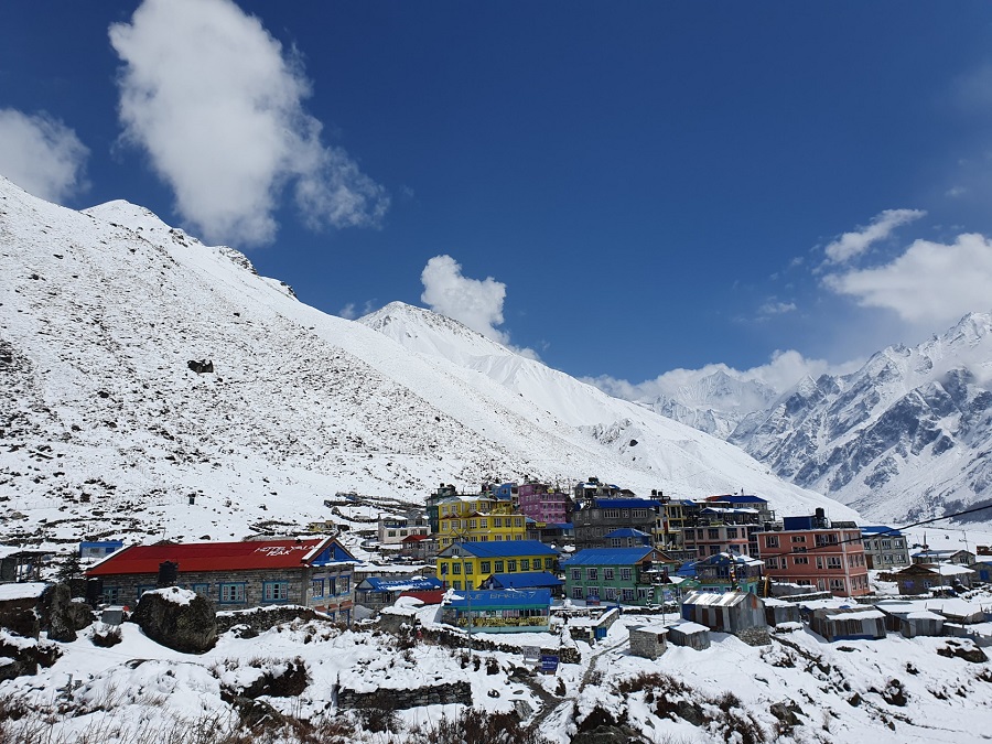 View of Langtang Valley.