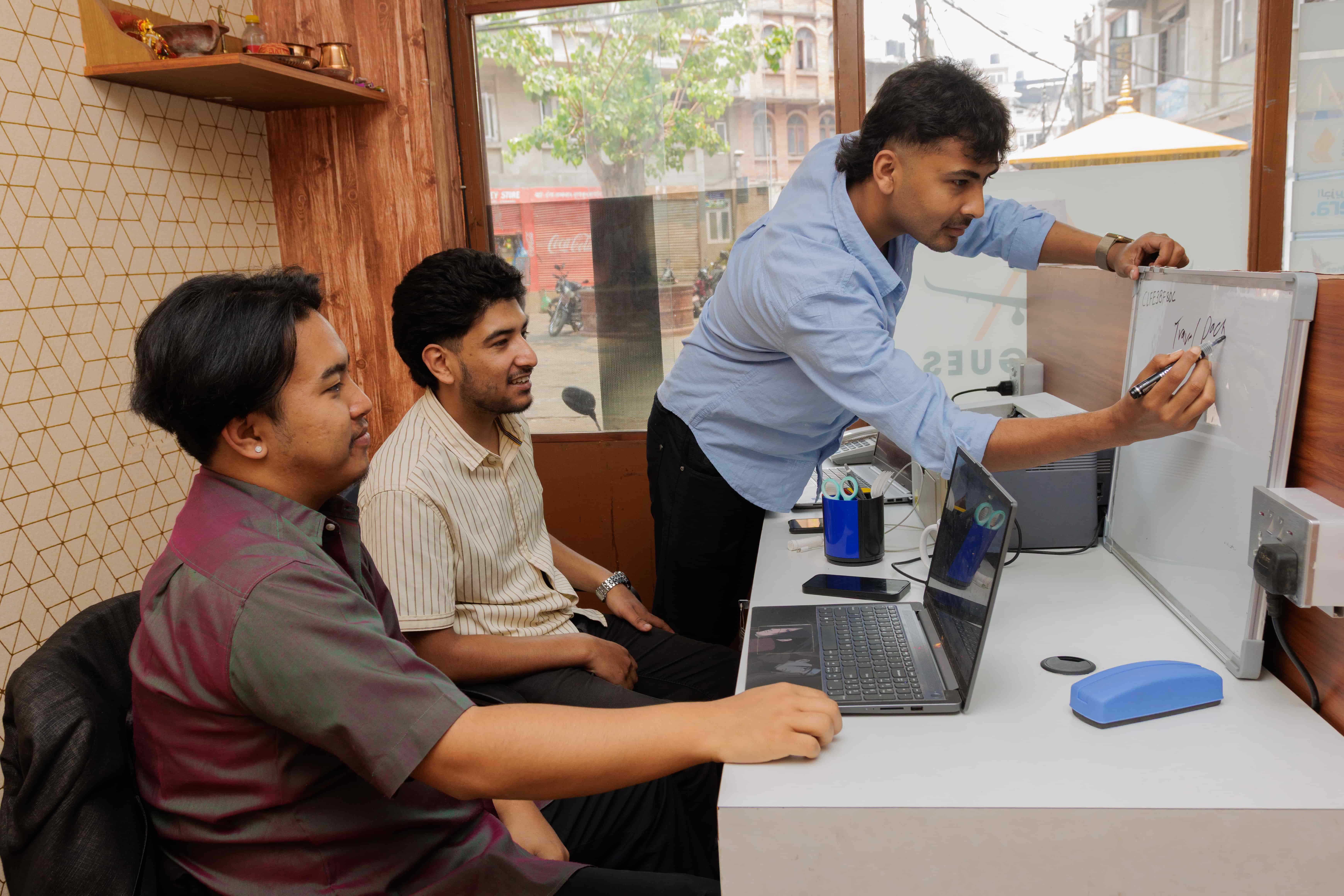 Coleagues Team In Office